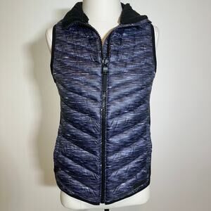 Calvin Klein Performance Quilted Puffer Down Full Zip Vest Womens Size Small S